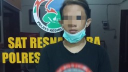 Bawa Sabu, Pemuda Pesantren Kediri Diringkus Polisi