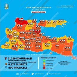 Selain Surabaya dan Sidoarjo, Kini Kabupaten Tuban Masuk Zona Merah