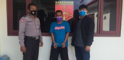 Dua Budak Sabu Ujung Pangkah Pangling dengan Wajah Pak Polisi