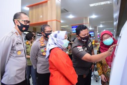Kementrian PANRB Apresiasi Penerapan Protokol Kesehatan SPKT Polresta Sidoarjo