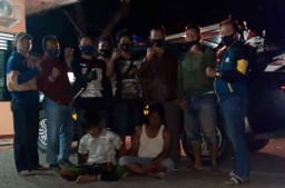 Asyik Karaokean Dua Pelaku Curanmor Digaruk Polisi