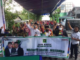 Warga Putih Kejawan Dukung Pasangan MA