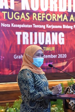 Segera Tuntaskan Konflik Agraria, Jatim Provinsi Pertama Pelaksana Program Trijuang Reforma Agraria