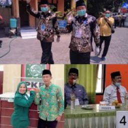 Tiga Pasang Kontestan Pilbup Lamongan Bebas Covid-19