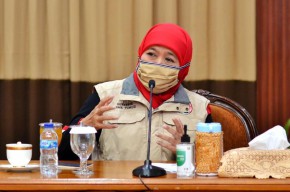 Khofifah Pastikan Jumlah Bed Isolasi Pasien Covid-19 di Jatim Aman
