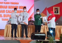 Qosim-Alif Nomero Uno 1, Yani-Aminatun Nomor Dua 2, Undian Paslon Pilbup Gresik