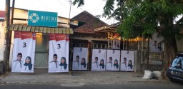 Posko Relawan Barokah Siap Antarkan Kelana-Dwi Astutik Menuju Pendopo
