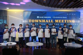 Bank Bukopin Perkenalkan Manajemen Baru Melalui Townhall Meeting