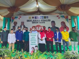 Gerah Diklaim Sepihak Dukung Niat, Partai Berkarya Gresik Mendukung Pasangan Qosim Alif