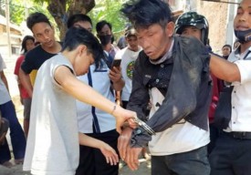 Warga Pandaan Hajar Residivis Hingga Babak Belur Gara-gara Ini