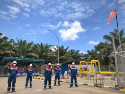 Pertagas Lakukan uji Coba Penyaluran Gas di Kuala Tanjung