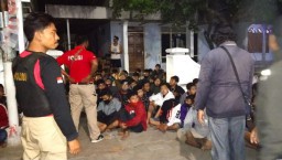 Usai Diamankan Polres Nganjuk, 115 Pesilat  PSHT dan Pagar Nusa Hanya Ditilang dan Dipulangkan