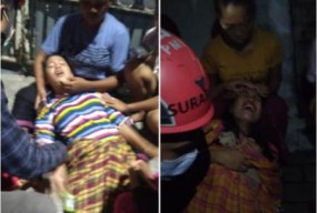 Sesak Nafas dan Hamil, Korban Kebakaran di Simomulyo Hanya Jadi Tontonan Warga