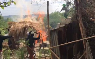 Amuk Warga Larangan Badung Pamekasan Sasar Wisata Bukit Bintang, Ludes Dibakar