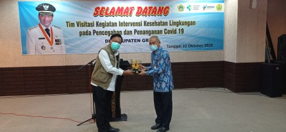 Kabupaten Gresik Maksimalkan Intervensi Kesehatan Lingkungan Untuk Pencegahan dan Penanganan Covid-19