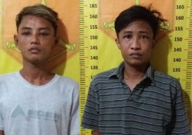 Dua Maling Motor di Kebomas Tertangkap Warga dan Jadi Bulan-bulanan