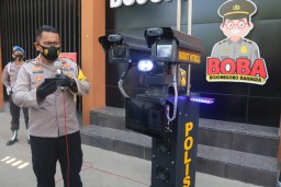 Polisi Bojonegoro Punya Robot Patroli, Ini Fungsi dan Kecanggihanannya