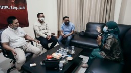 PMII Bulatkan Dukungan Untuk Paslon Nomor 3, Kelana Aprilianto - Dwi Astutik
