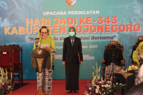 Sambutan Lengkap Bupati Anna di HJB Bojonegoro ke-343, Capaian Kinerja Jadi Kado Indah