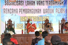 Pemkab Bojonegoro Segera Percepat Pembangunan Waduk Pejok Kepohbaru Tahun 2022
