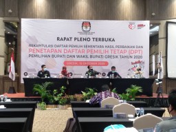 Jumlah Pemilih Perempuan di Gresik Lebih Banyak Dibanding Lak-laki