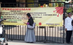 Dispendukcapil Sidoarjo Tutup Sementara Usai Dua Pegawai Terpapar Covid-19