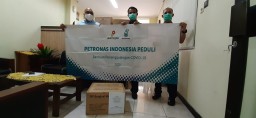 Petronas Carigali Serahkan 22 Ribu Masker ke Pemkab Gresik