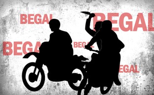 Dua Begal Muda Perampas Mobil Diringkus Polres Trenggalek