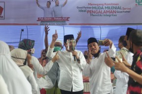 Kemantapan Warga Pilih Qosim-Alif Karena Sudah Terbukti Kerjanya di Gresik