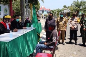 Tekan Penyebaran Covid, Satgas Gresik Tingkatkan Operasi Yustisi Protkes