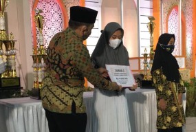 Kelompok Kafillah Kecamatan Manyar Raih Juara Umum MTQ XXIX Gresik