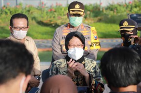 Pemkot Surabaya Gelar Apel Kesiapsiagaan Bencana dan Training Atasi Gempa Bumi