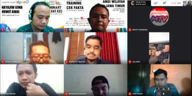 AMSI JATIM Gelar Training Cek Fakta Pilkada 2020