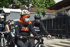 Gowes Sambang Jember, Gubernur Khofifah Dorong Pemulihan Ekonomi
