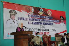 Kumpul Bareng di Padangan, Karang Taruna Dapat Wejangan dari Bupati Bojonegoro