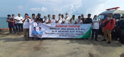 Sambangi Pulau Bawean, Qosim-Alif Sapa Warga di Kecamatan Tambak dan Sangkapura