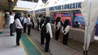 SMK PGRI Gelar Job Matching Online, Delapan Perusahaan Berpartisipasi. Digelar Dengan Protokol Kesehatan Ketat