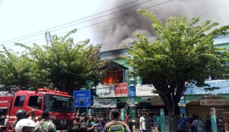 Kerugian Akibat Kebakaran di Pasar Larangan Sidoarjo Ditaksir Capai Setengah Miliar Lebih