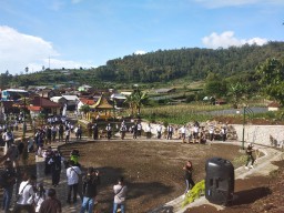 Pemkab Magetan bersama Dompet Dhuafa Resmikan Agrowisata Kampung Susu Lawu