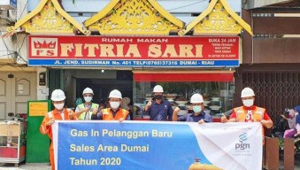 PGN Dorong Geliat Ekonomi Dengan Tambah Pelanggan Baru UMKM