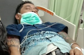 Gregetan, Pemotor Gigit Kuping Kondektur  Bus di Krian Hingga Nyaris Putus