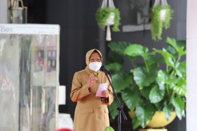 Wali Kota Risma Berikan Penghargaan Kepada Berbagai Pihak yang Konsisten Membantu Penanganan Covid-19