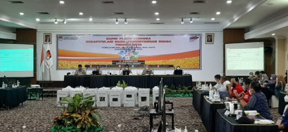 Rekapitulasi Suara Pilwali Surabaya Digelar di Hotel Singgasana