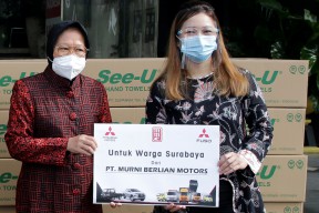Terima Bantuan 1000 Tisu, Pemkot Bakal Isi 145 Titik Wastafel di Surabaya
