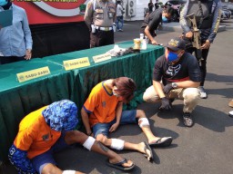 Polrestabes Tangkap Pengedar Narkoba, Satu Diantaranya di Tembak Mati
