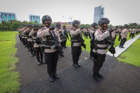 15 Ribu Polisi Dikerahkan Amankan Pilkada Serentak di Jatim