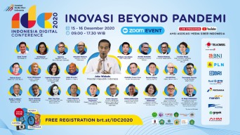 Presiden Jokowi Akan Membuka Indonesia Digital Conference 2020