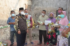 Korban Kebakaran Desa Sarirogo Sidoarjo Disambangi Pj Bupati
