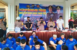 Setahun Polres Pasuruan Berhasil Ungkap 381 Kasus Pidana