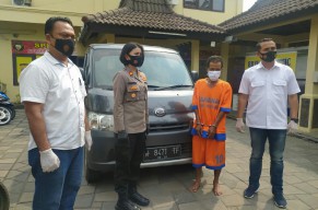 Lima Kali Menjadi Penadah Pikap Curian, Warga Pasuruan ini Diringkus Unit Reskrim Polsek Sedati Sidoarjo